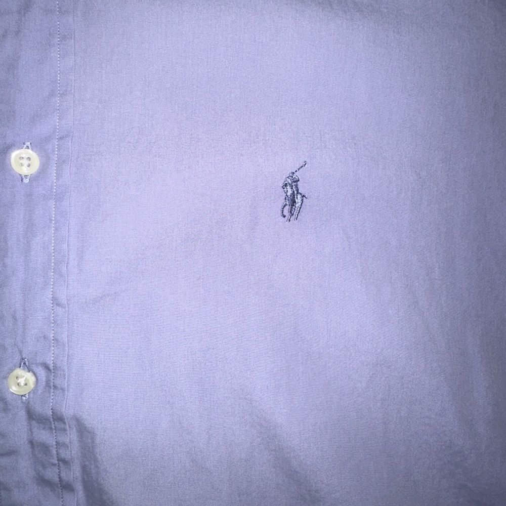 Ralph Lauren Blue Casual Button Down Shirt - Picture 3 of 3